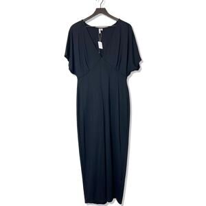 ASOS Long Black Dress, Size 12